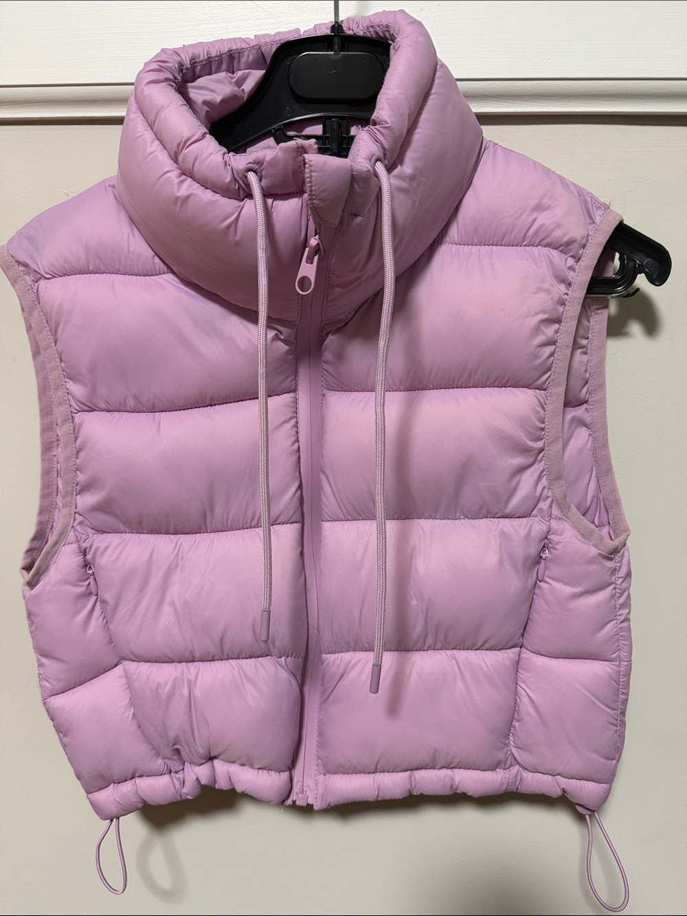 Zara Lilac Puffer Vest